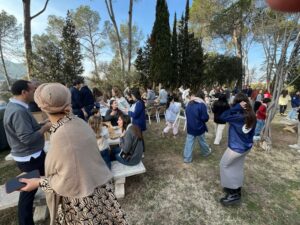 Gran calçotada comunitaria por Tu Bishvat